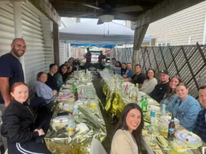 Backyard Hibachi Party